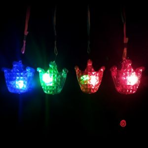 COLLAR CORONA ACRILICO LUMINOSO X 48